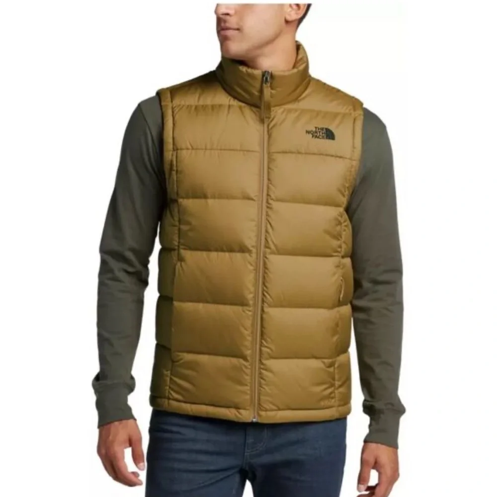 The North Face Gold/Bronze Down Puffer Vest